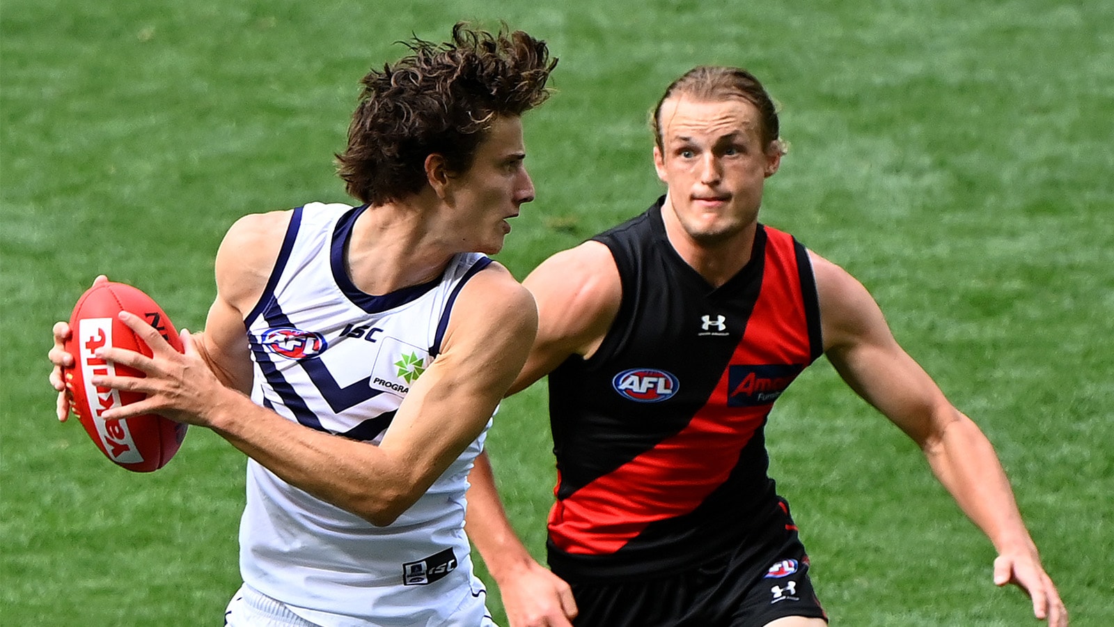 Rising star feeling the support of Freo Faithful