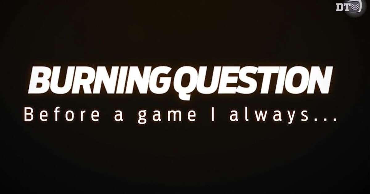 Burning question: Routine