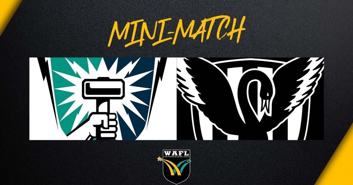 WAFL MiniMatch Peel Thunder v Swan District Rd 20
