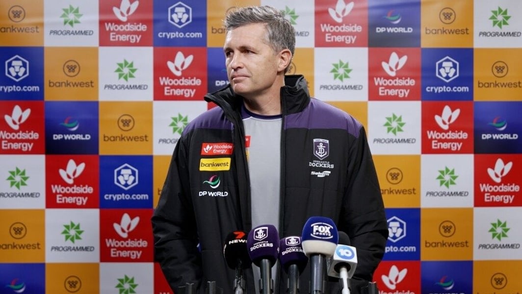 Freo's balancing act for mobile tall, Fyfe positive after setback