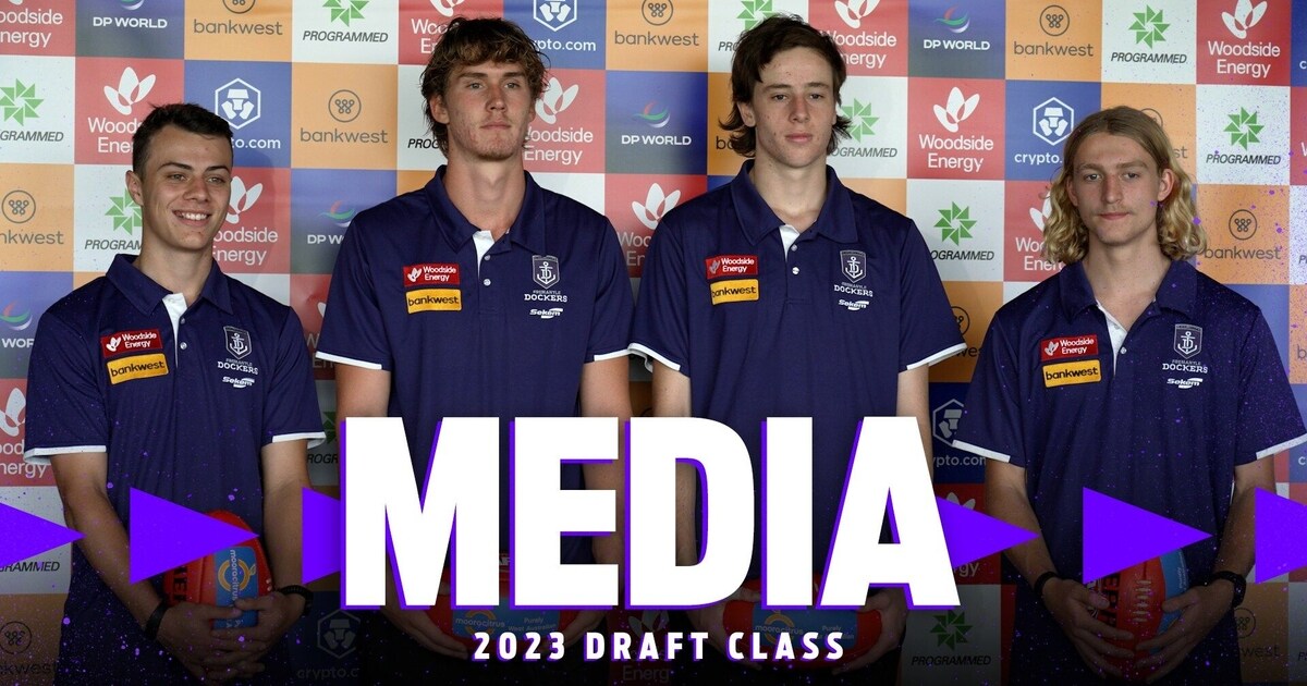 Draft class of 2023 Press Conference