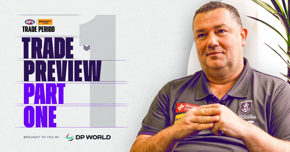 PART ONE | David Walls previews the upcoming AFL Trade Period