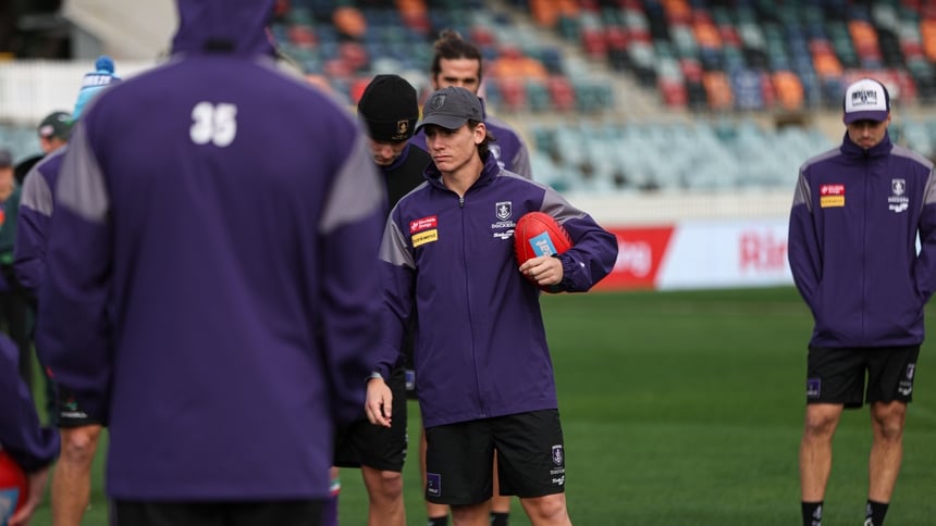 AFL Captain's Run in Canberra 3 July-31